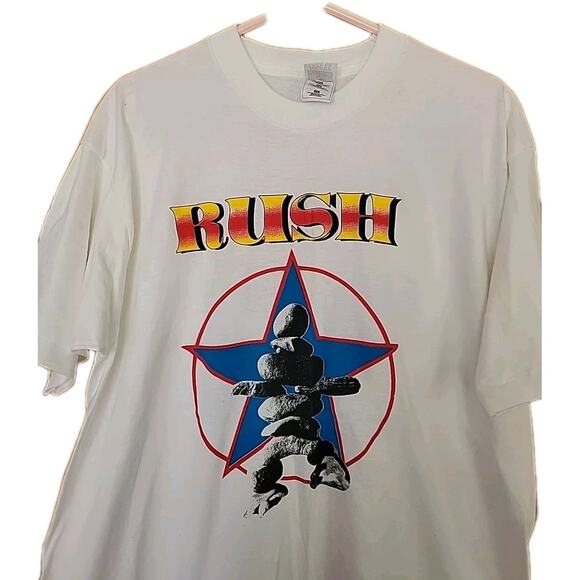Vintage Rush Test For Echo 1997 Tour Band Shirt Single Stitch XL Rare Tee- New! - Picture 1 of 7